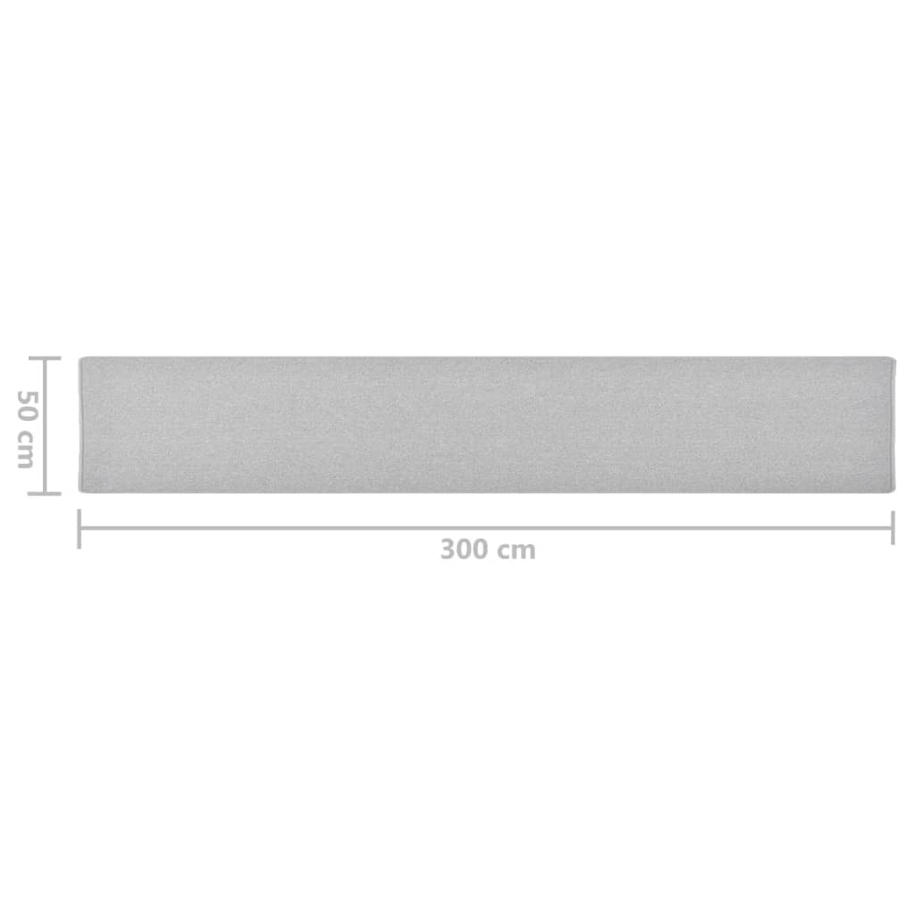 Tappeto Corsia Grigio Chiaro 50x300 cm - homemem39