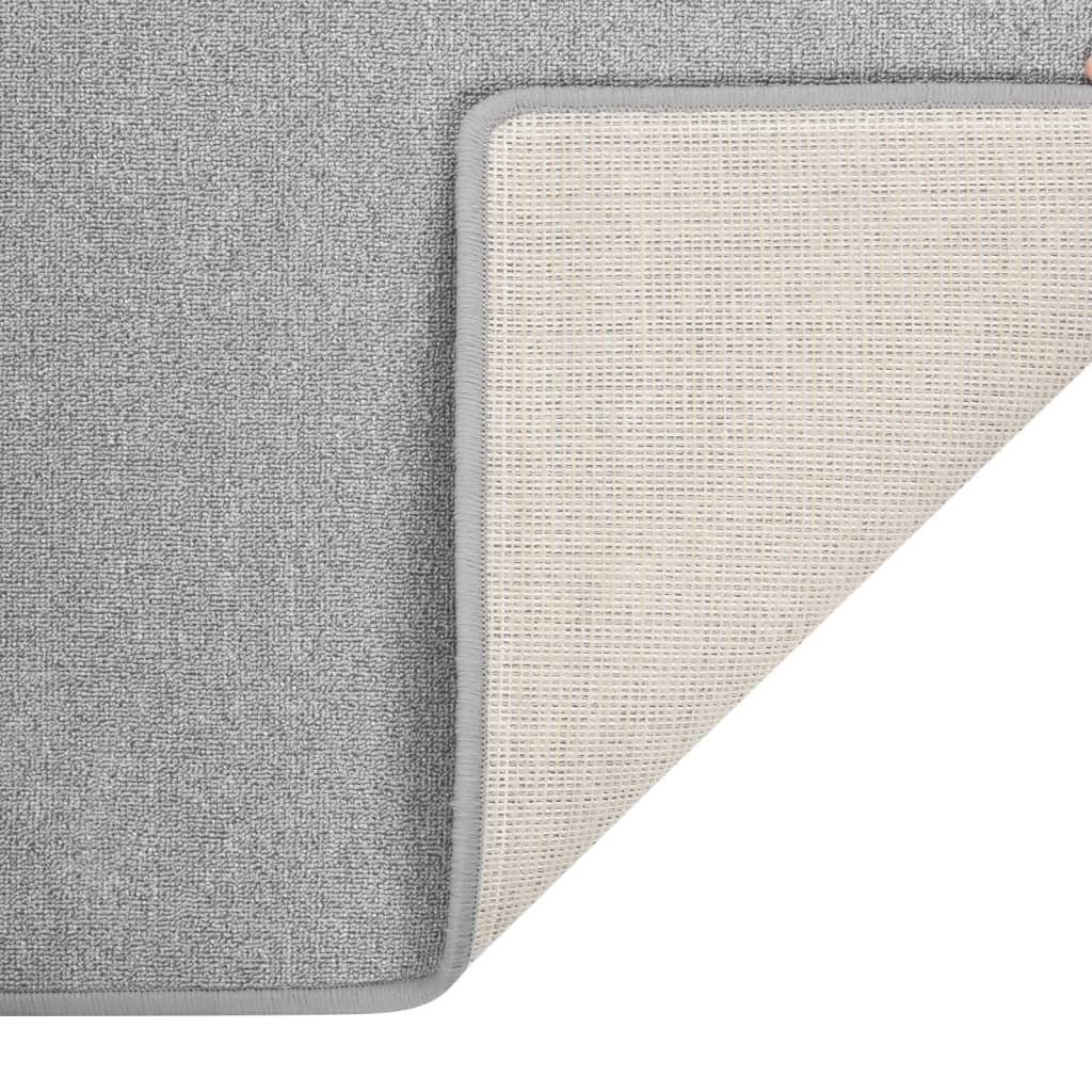 Tappeto Corsia Grigio Chiaro 80x250 cm - homemem39