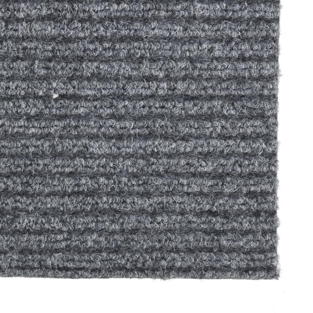 Tappeto Corsia Acchiappa Polvere 100x100 cm Grigio - homemem39