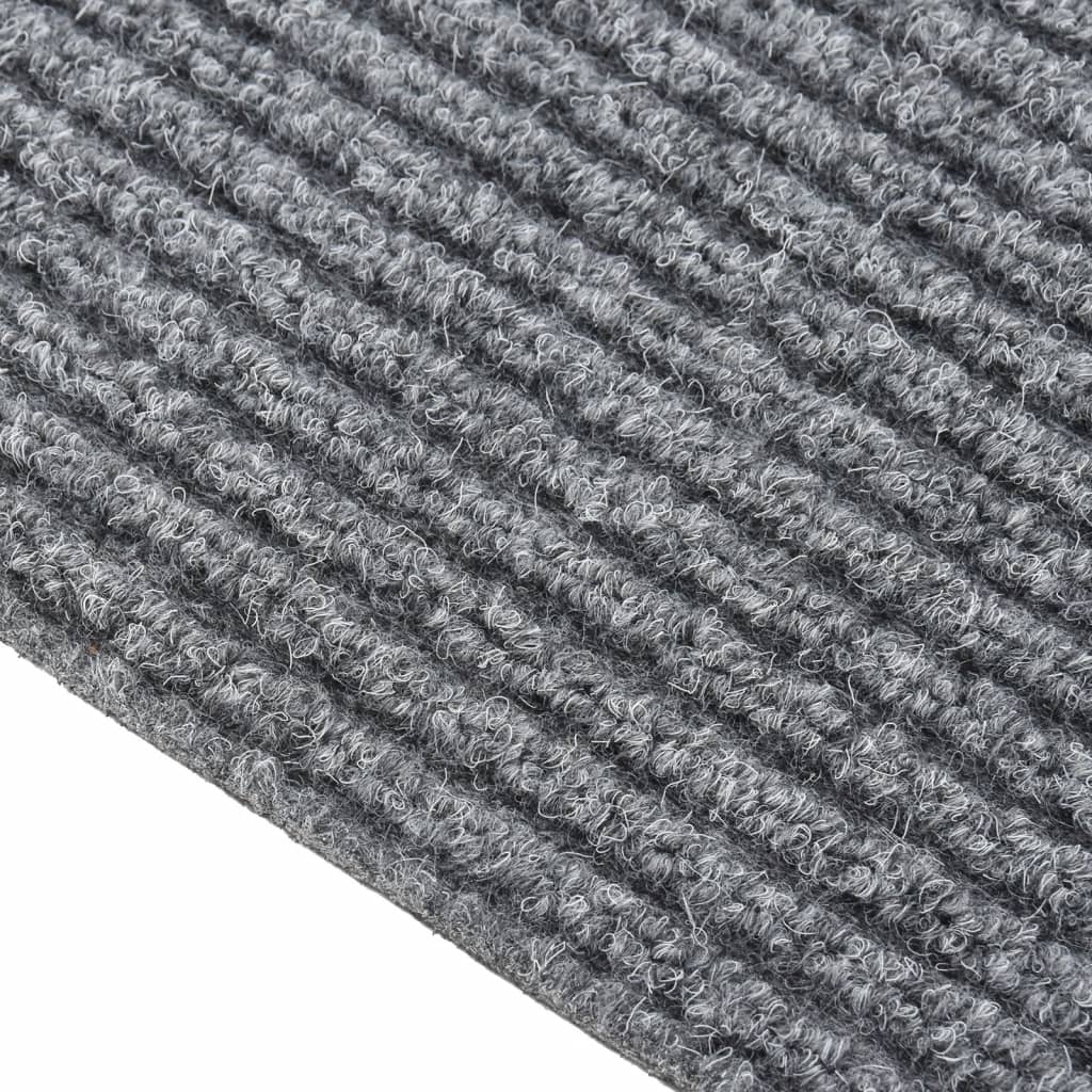 Tappeto Corsia Acchiappa Polvere 100x100 cm Grigio - homemem39