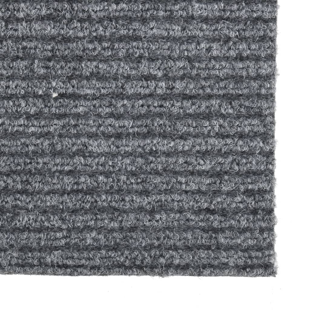 Tappeto Corsia Acchiappa Polvere 100x200 cm Grigio - homemem39