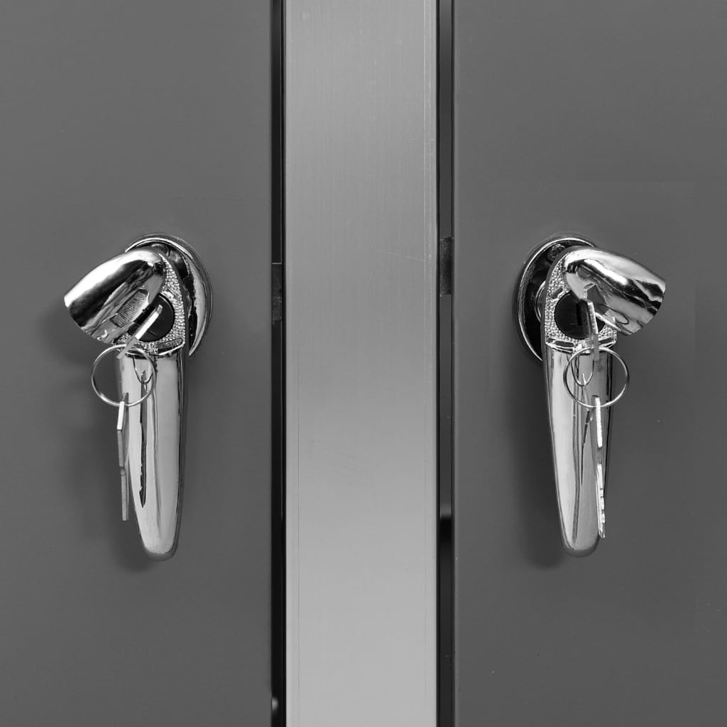 Copribidone per Spazzatura Singolo 69x77,5x112,5cm Acciaio Inox | homemem39