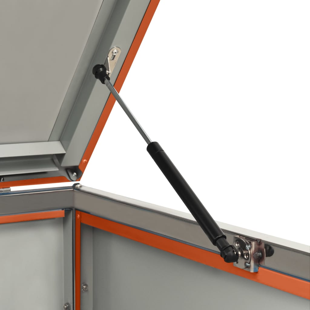 Copribidone per Spazzatura Singolo 69x77,5x112,5cm Acciaio Inox | homemem39