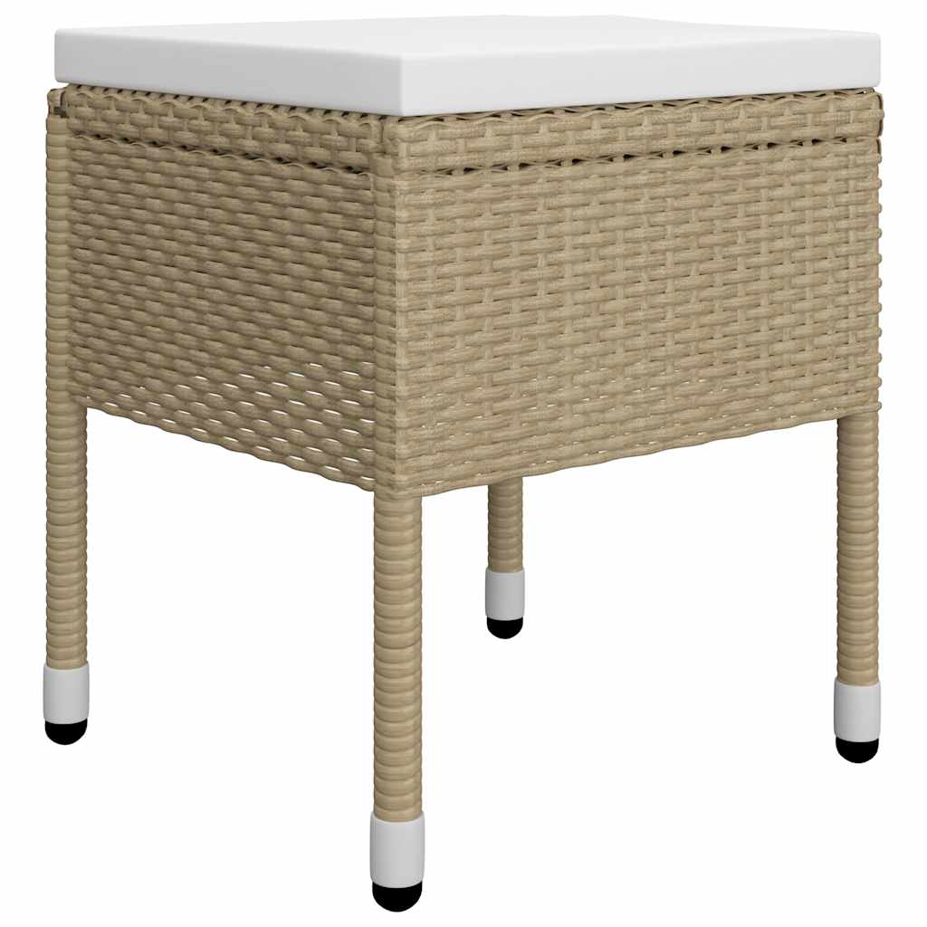 Set Mobili da Pranzo per Giardino 11 pz Beige | homemem39