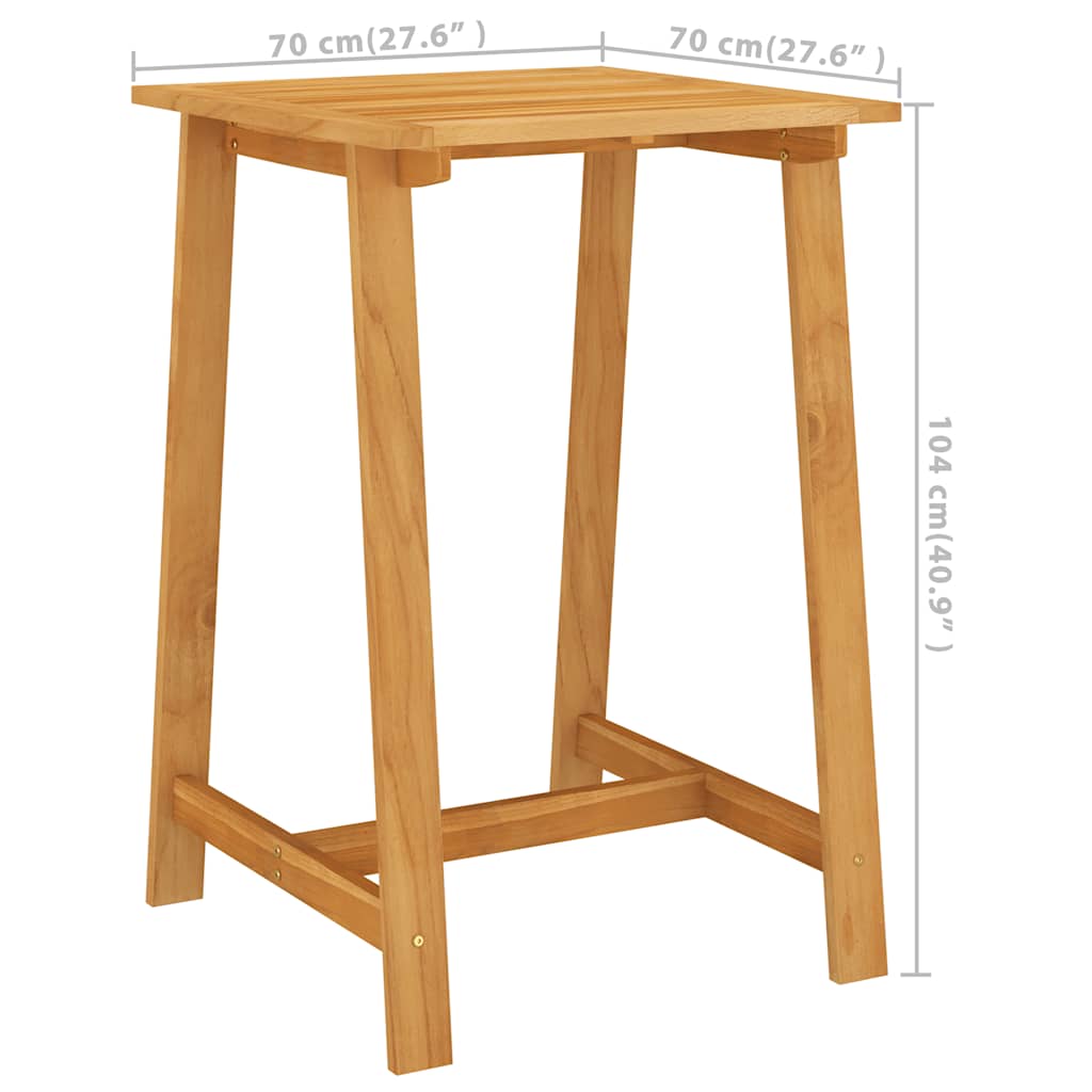 Set Bar da Giardino 5 pz Marrone | homemem39