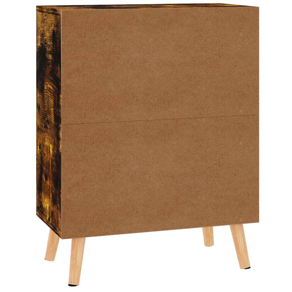 Credenza Rovere Fumo 60x30x72 cm in Legno Multistrato - homemem39