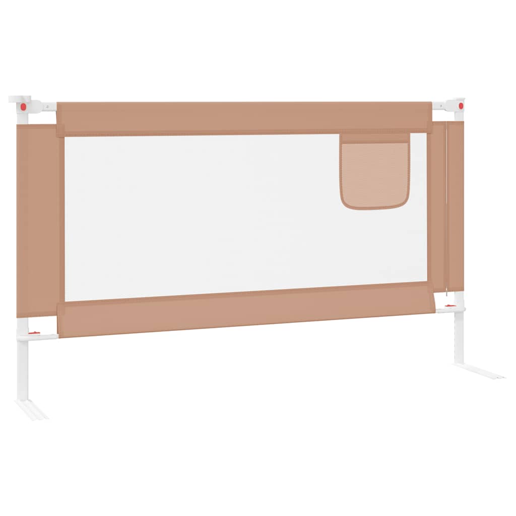 Sponda Letto di Sicurezza per Bambini Talpa 140x25cm in Tessuto - homemem39