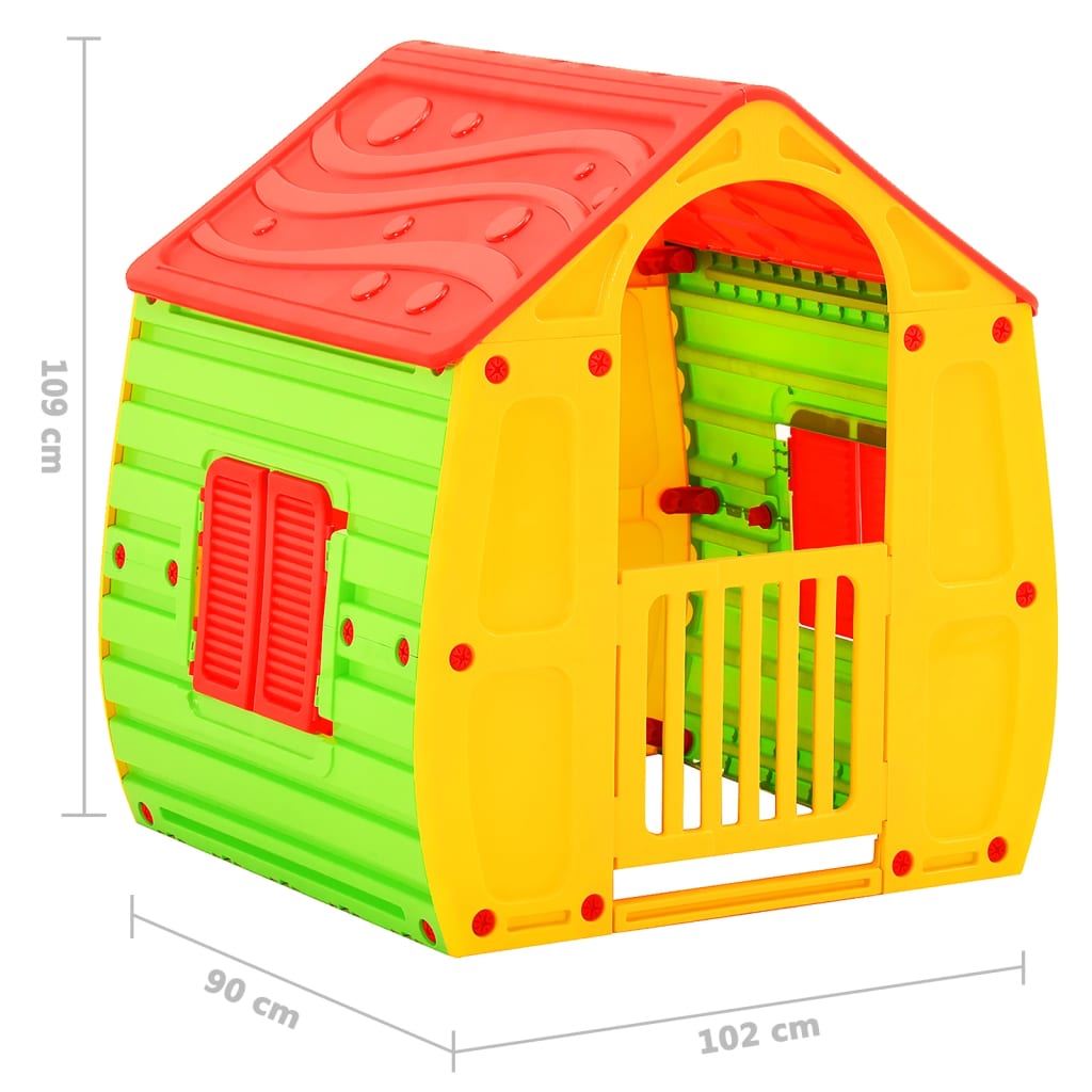 Casetta per Bambini 102x90x109 cm - homemem39