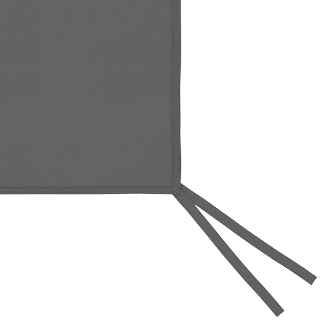 Parete con Finestre per Gazebo 6x2 m Antracite | homemem39
