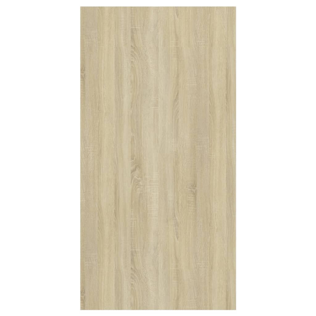 Mobile TV da Parete Rovere Sonoma 37x37x72 cm Legno Multistrato - homemem39