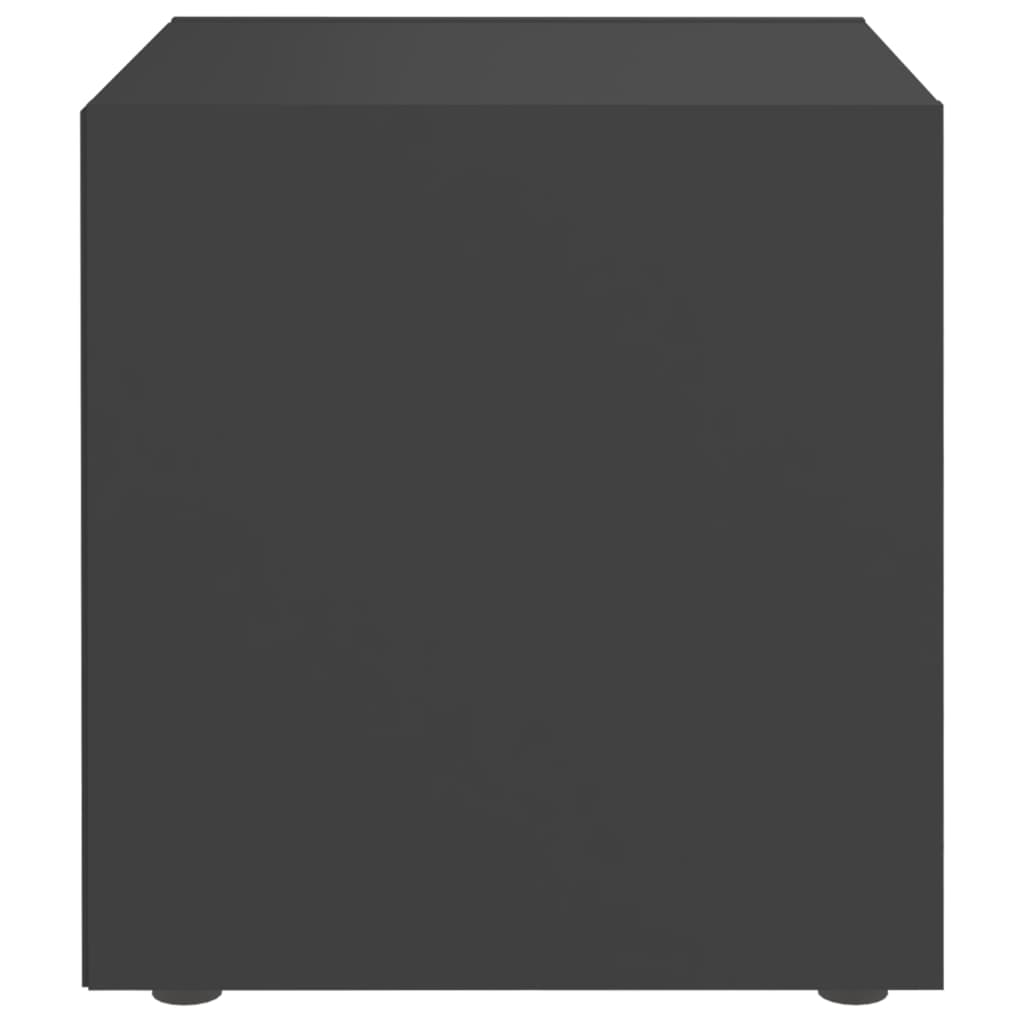 Mobili Porta TV 4 pz Grigi 37x35x37 cm in Legno Multistrato - homemem39