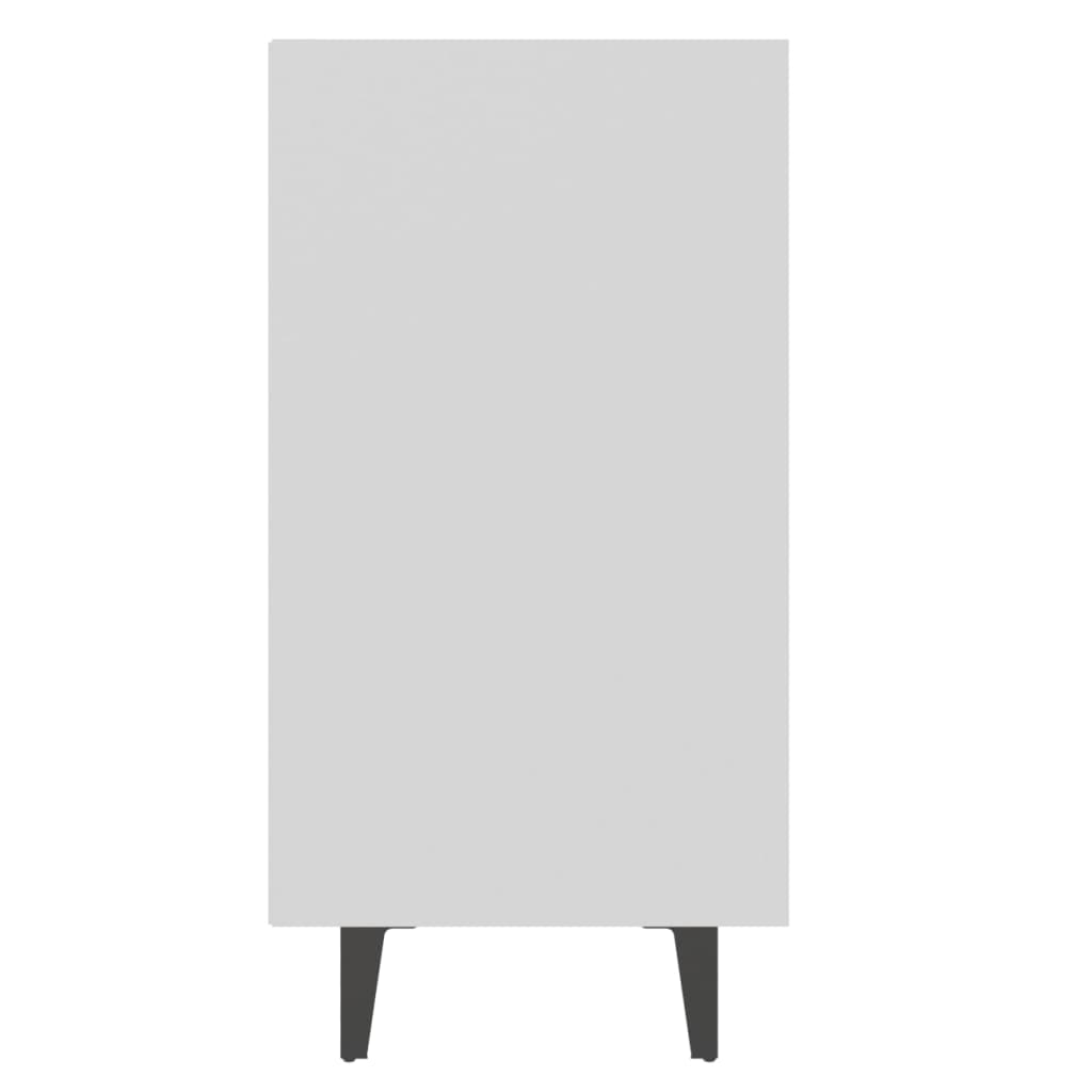 Credenza Bianca 103,5x35x70 cm in Legno Multistrato - homemem39