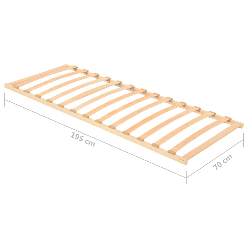 Rete a Doghe con 13 Doghe 70x200 cm | homemem39