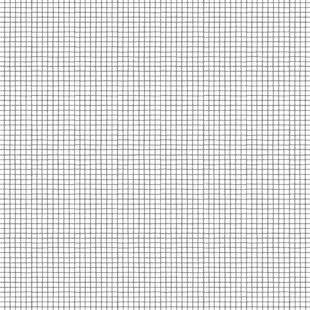 Zanzariera in Fibra di Vetro 112x500 cm Grigia - homemem39