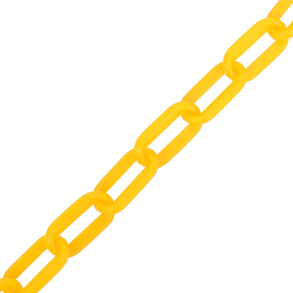 Catena Segnaletica Gialla 100 m Ø6 mm in Plastica - homemem39