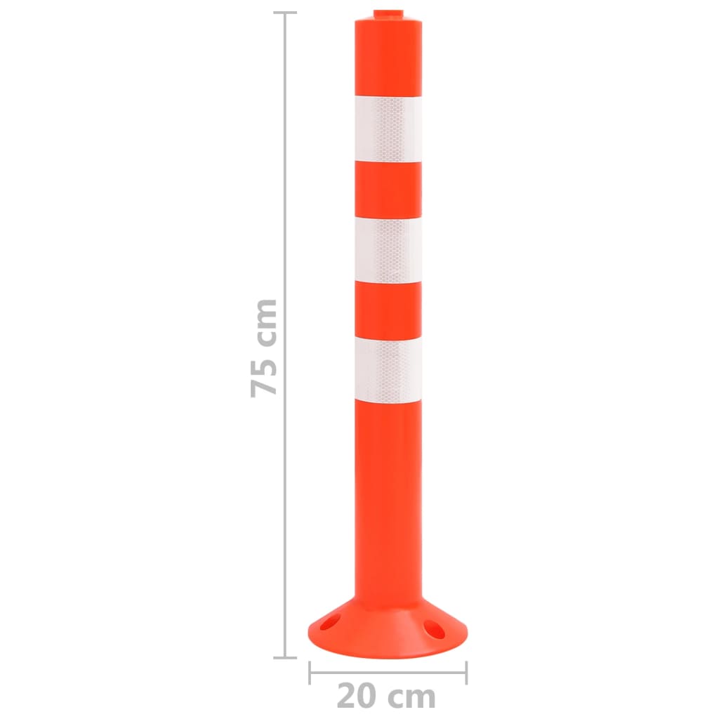Dissuasori Traffico 10 pz 75 cm in PE | homemem39
