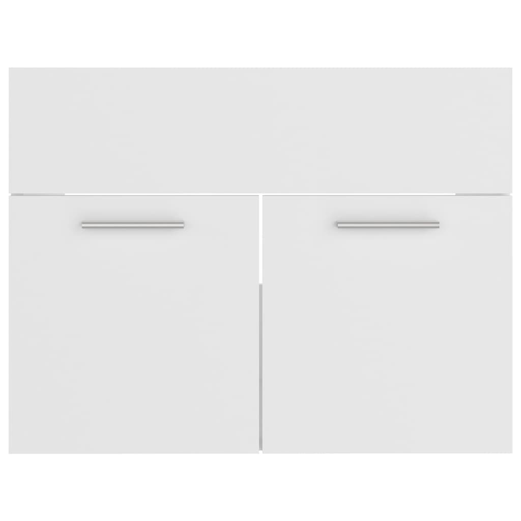 Set Mobili da Bagno Bianco in Legno Multistrato | homemem39