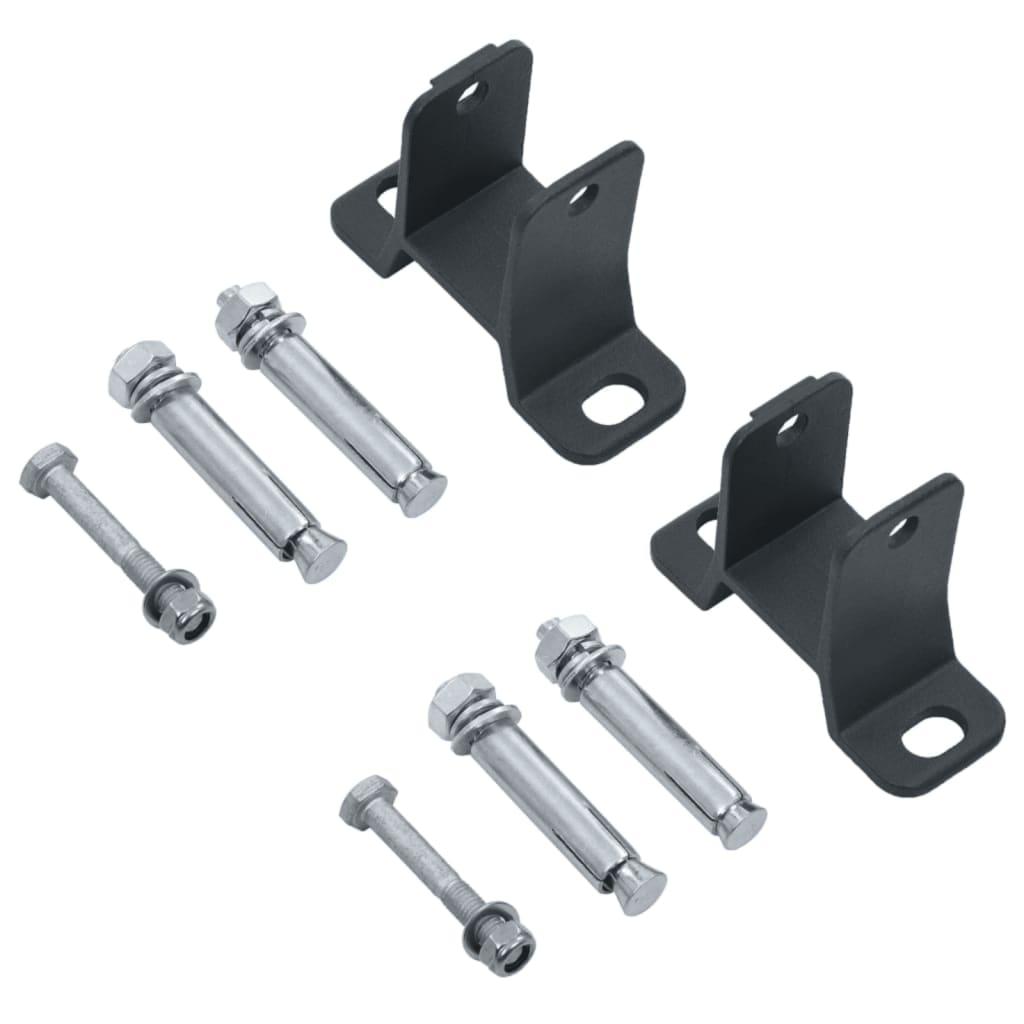 Tenda da Sole Retrattile Automatica Pali 3,5x2,5m Blu e Bianca