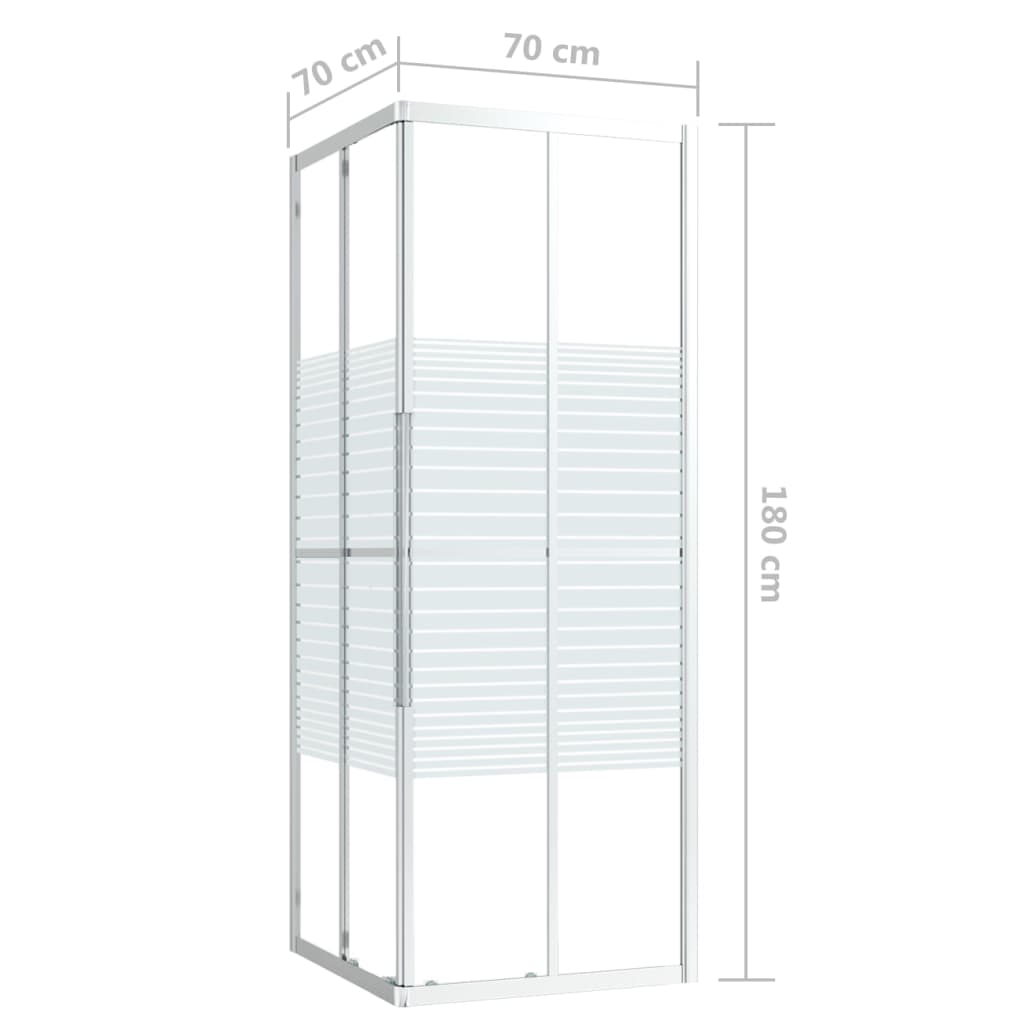 Cabina Doccia ESG 70x70x180 cm - homemem39