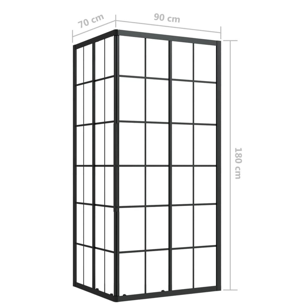 Cabina Doccia ESG 90x70x180 cm | homemem39
