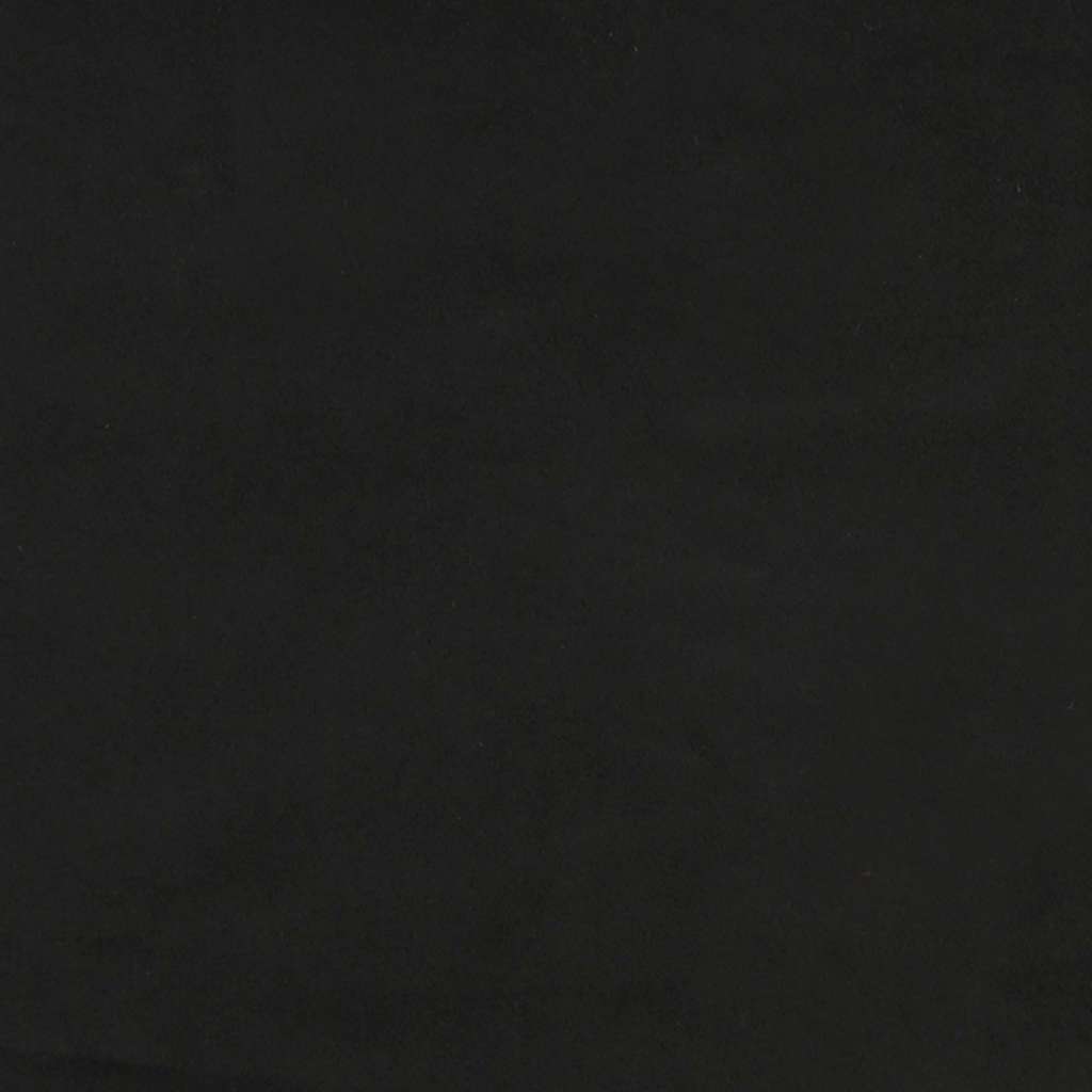 Poltrona Relax con Sgabello Nero in Velluto - homemem39