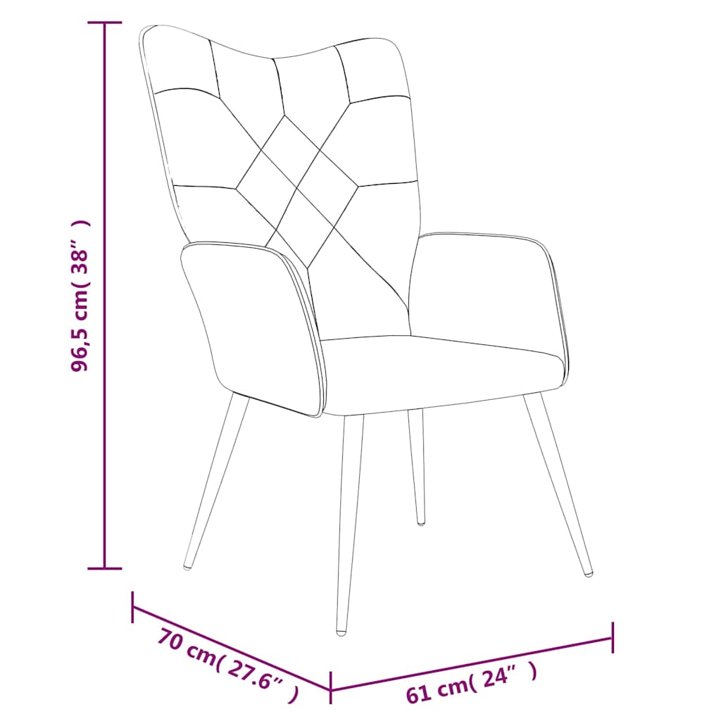Sedia Relax con Sgabello in Tessuto Patchwork