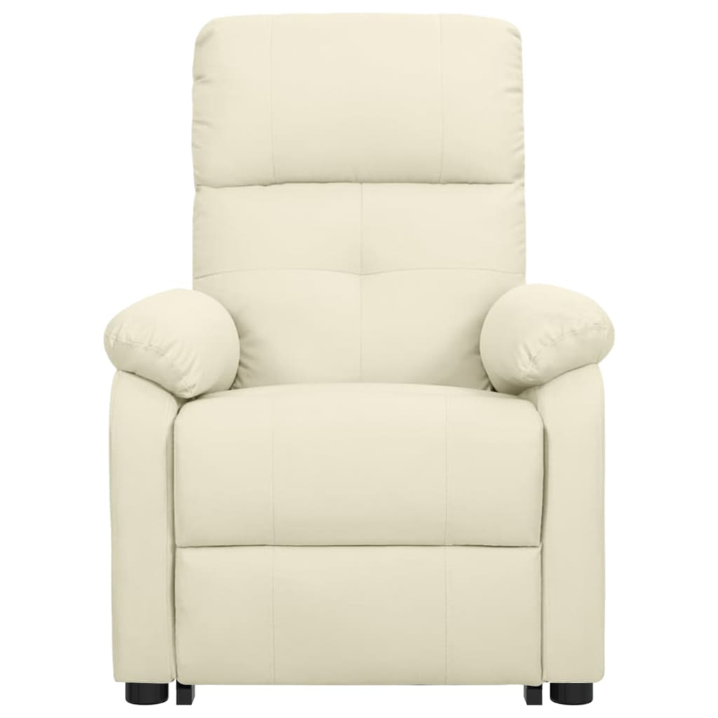 Poltrona Alzapersona Crema in Tessuto - homemem39
