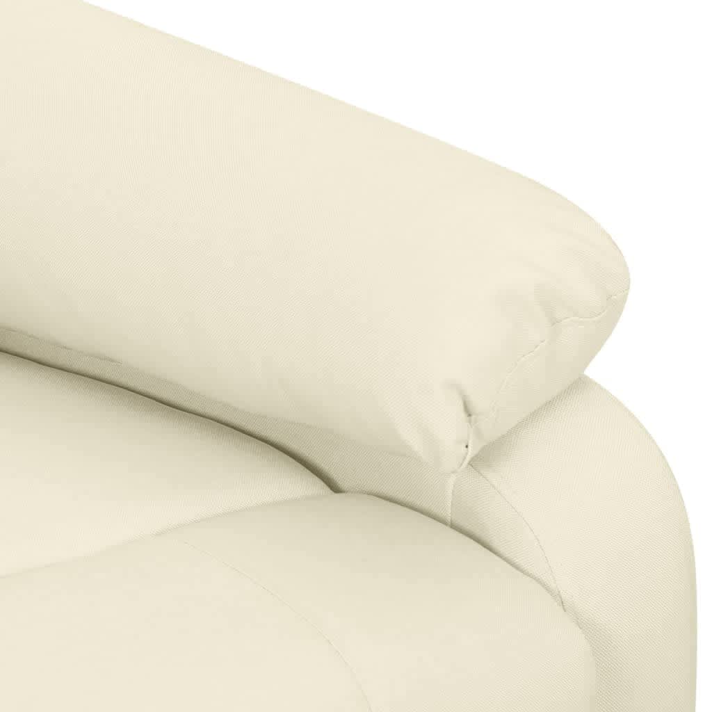Poltrona Alzapersona Crema in Tessuto - homemem39