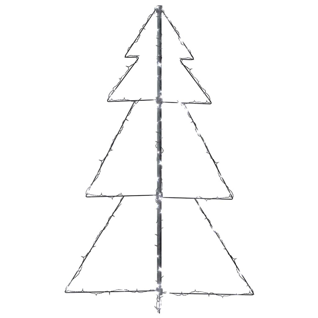 Albero di Natale a Cono 160 LED per Interni Esterni 78x120 cm - homemem39