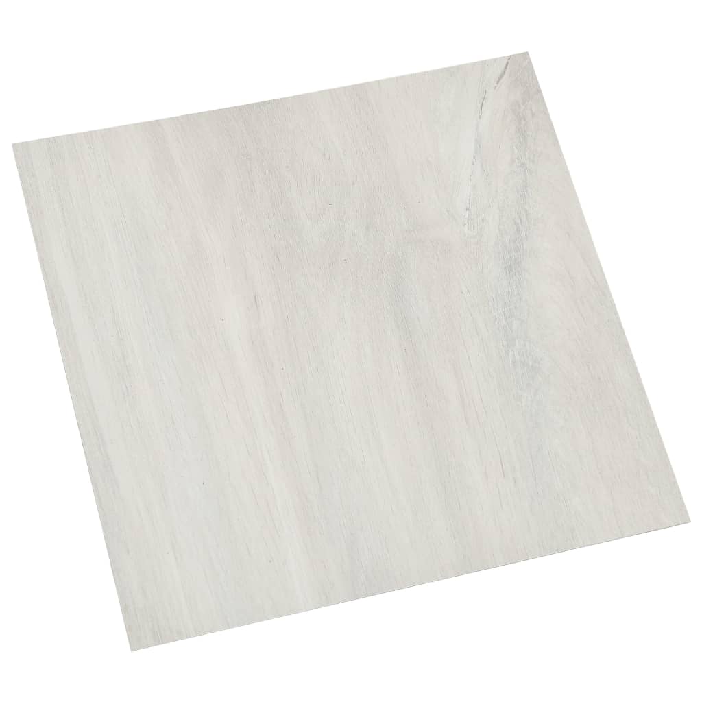 Listoni per Pavimenti Autoadesivi 20 pz in PVC 1,86 m² Crema - homemem39