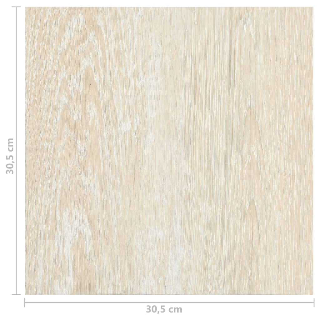 Listoni per Pavimenti Autoadesivi 20 pz in PVC 1,86 m² Beige - homemem39