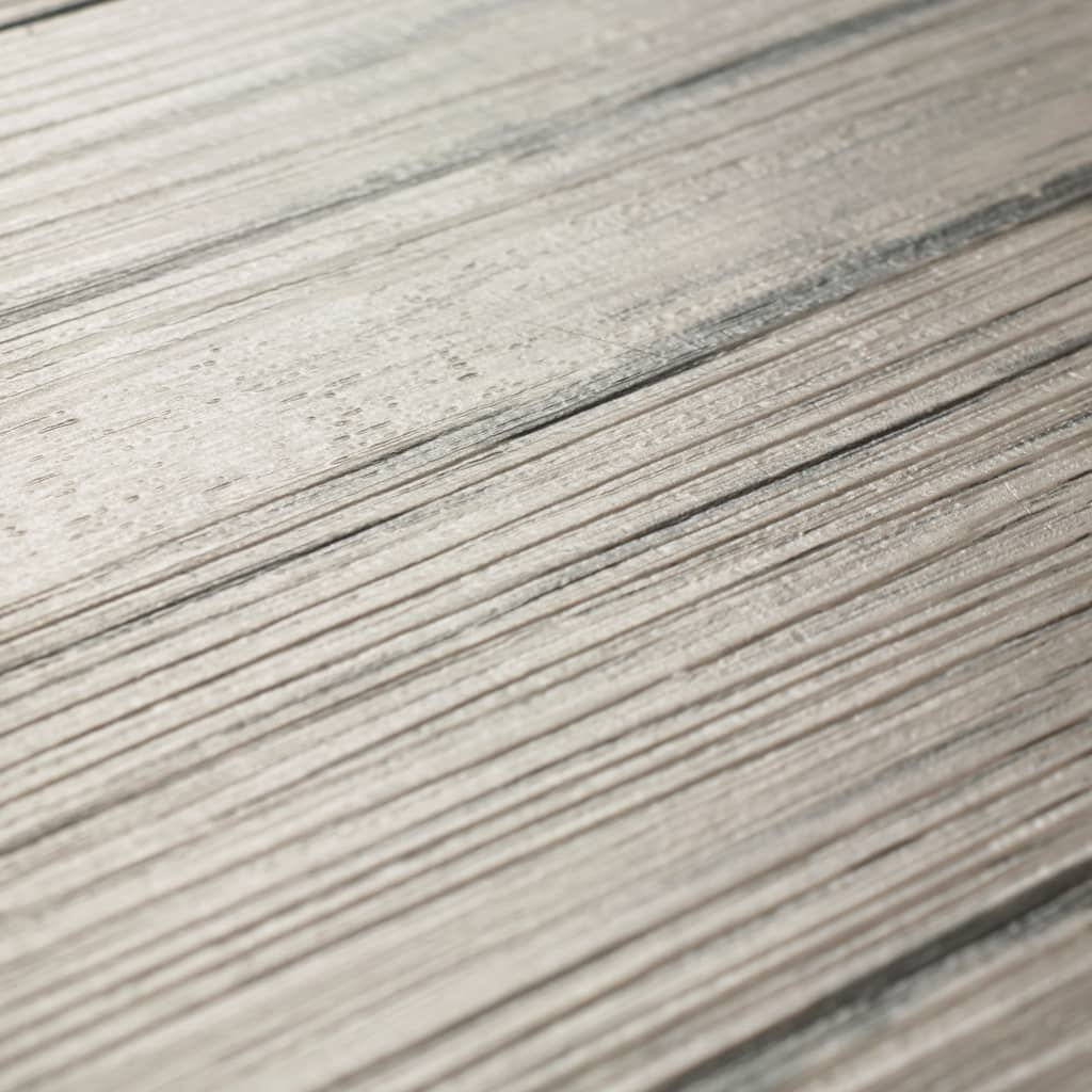 Listoni Autoadesivi in PVC 5,21 m² 2 mm Rovere Slavato - homemem39