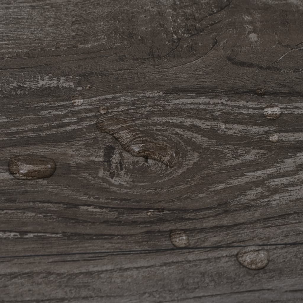 Listoni Autoadesivi in PVC 5,21 m² 2 mm Legno a Strisce - homemem39