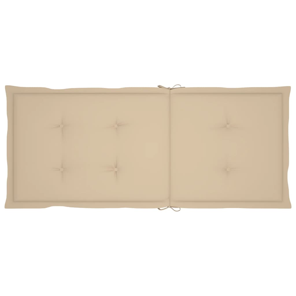 Sedie Reclinabili da Giardino con Cuscini 8 pz Massello di Teak - homemem39
