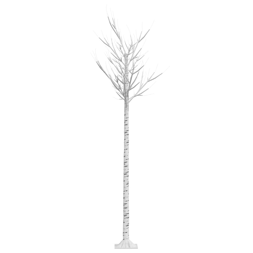 Albero Natale 200 LED 2,2 m Salice Colorato Interno Esterno - homemem39