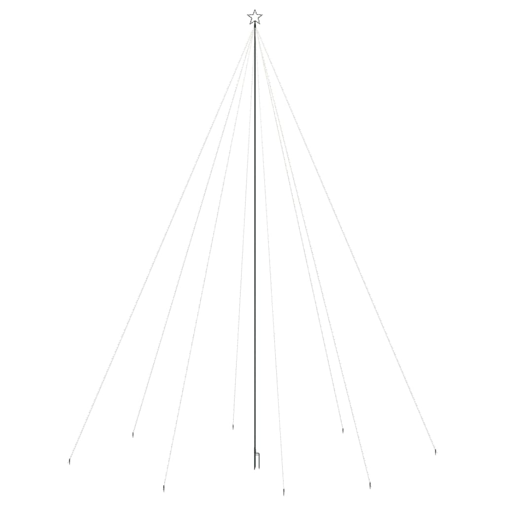 Luci per Albero di Natale Interni Esterni 1300 LED Colorati 8 m - homemem39