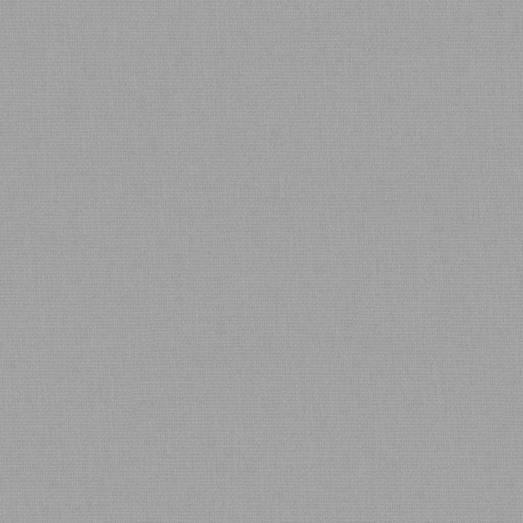 Lettino per Bambini con Materasso Grigio Chiaro Tessuto di Lino - homemem39