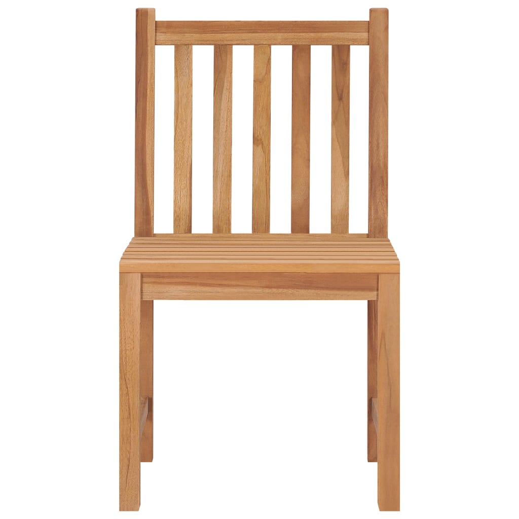 Sedie da Giardino 6 pz con Cuscini in Legno Massello di Teak