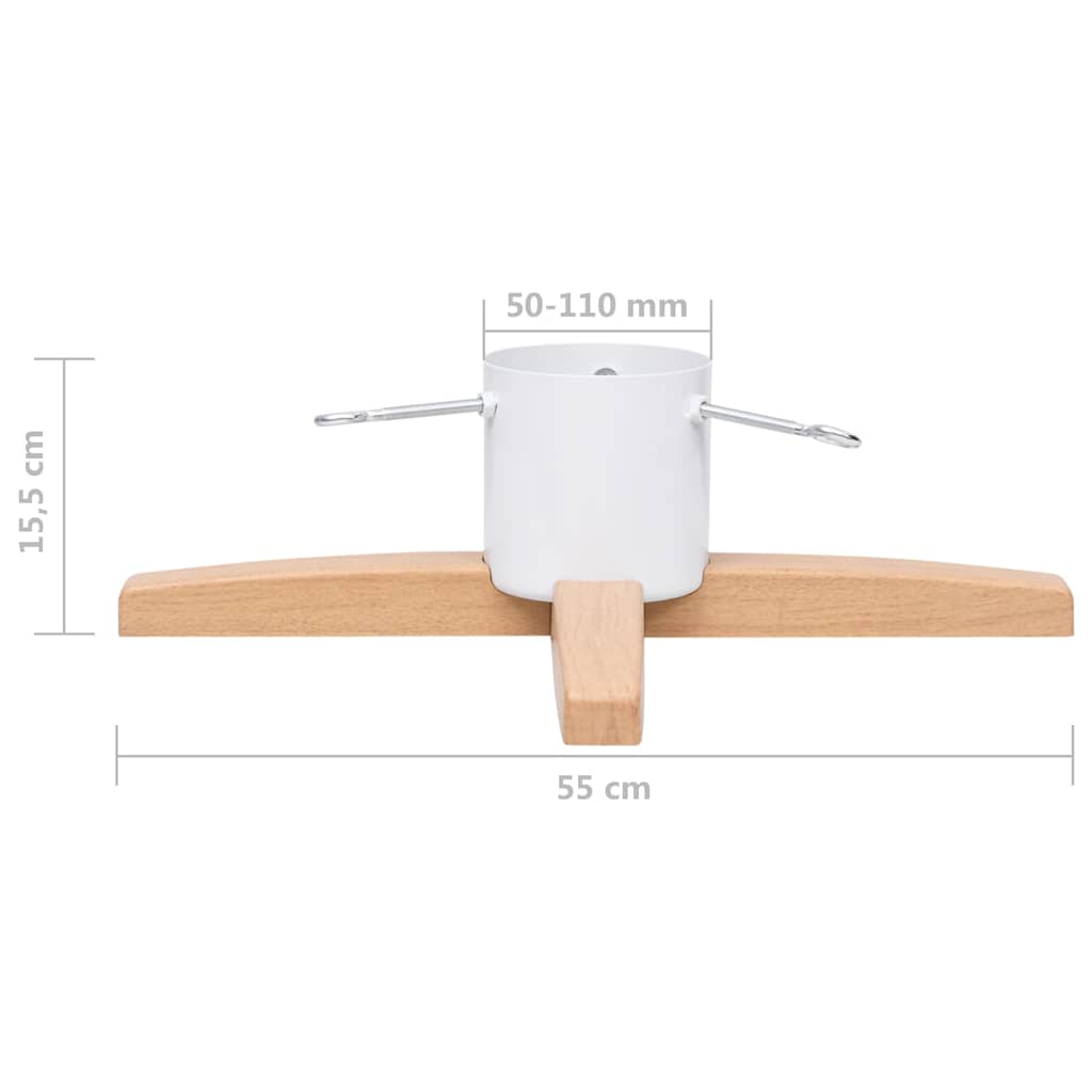 Base per Albero di Natale 55x55x15,5 cm | homemem39