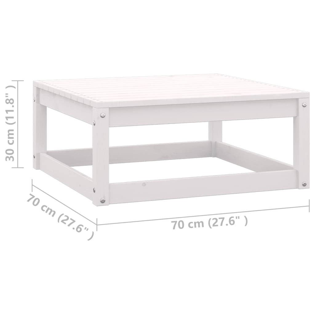 Set Divani da Giardino 5 pz con Cuscini Legno Massello Pino - homemem39