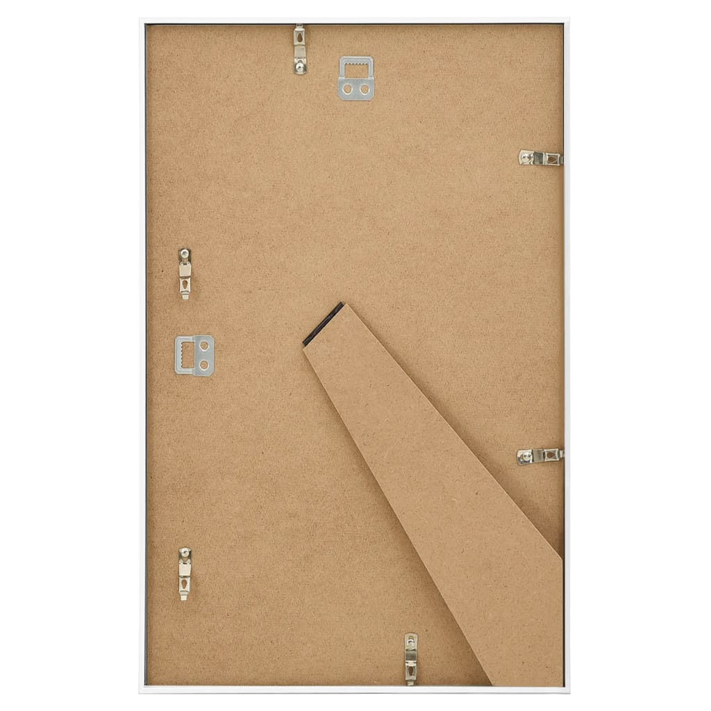 Cornici Foto Collage 5 pz Parete o Tavolo Bianche 13x18cm MDF - homemem39