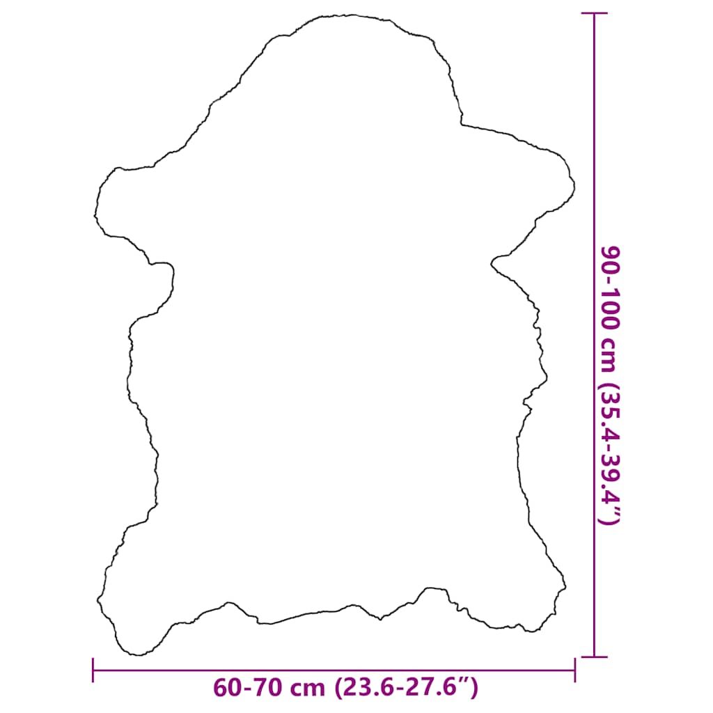 Pelle di Montone Crema (60-70)x(90-100) cm | homemem39