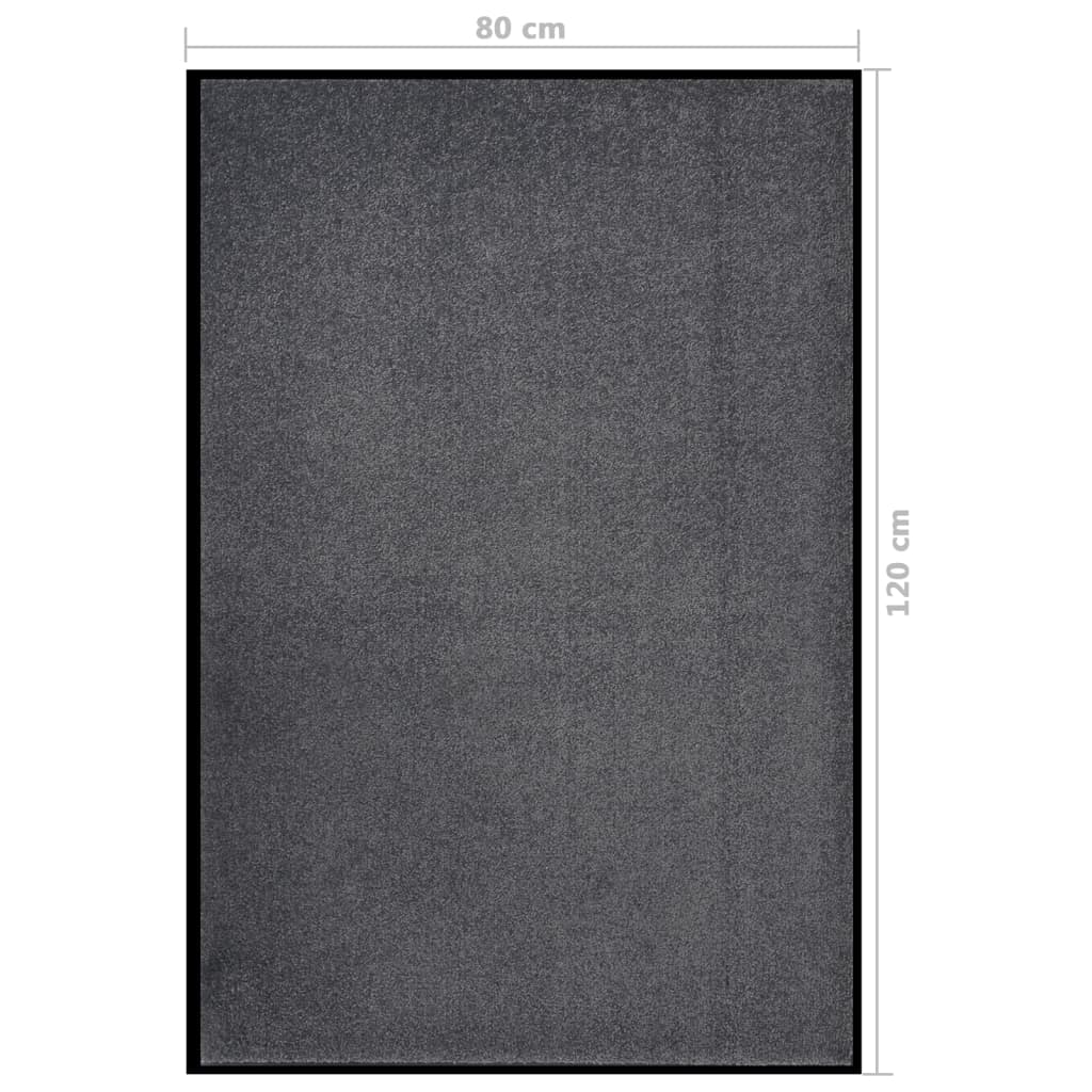Zerbino Antracite 80x120 cm | homemem39