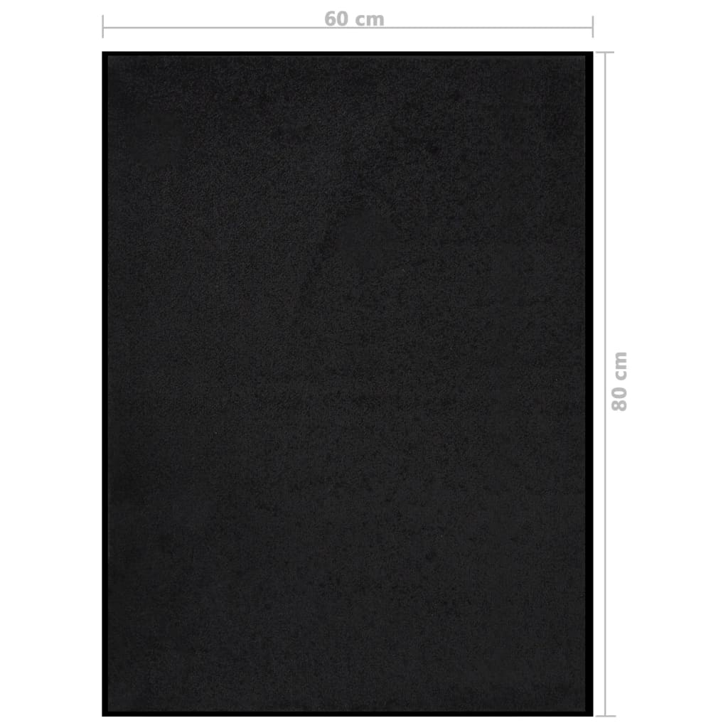 Zerbino Nero 60x80 cm - homemem39