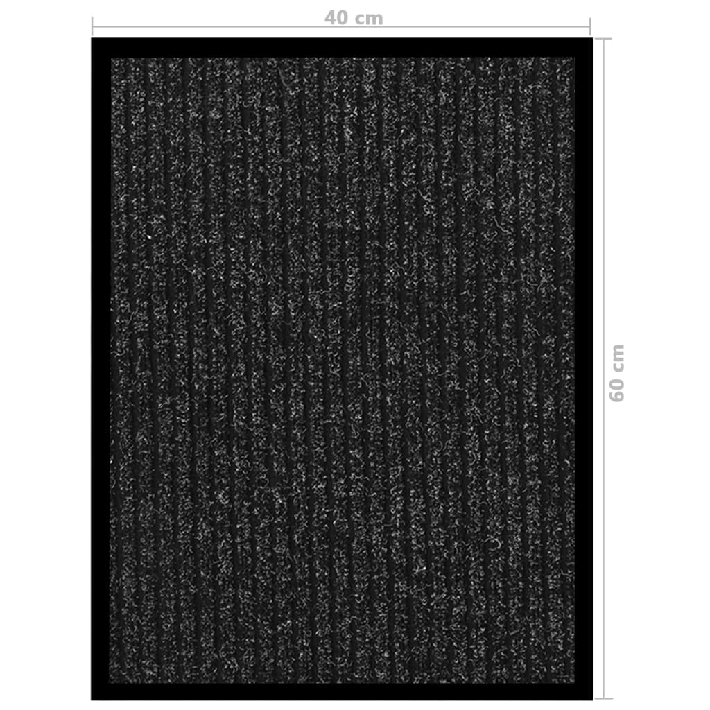 Zerbino Striato Antracite 40x60 cm | homemem39
