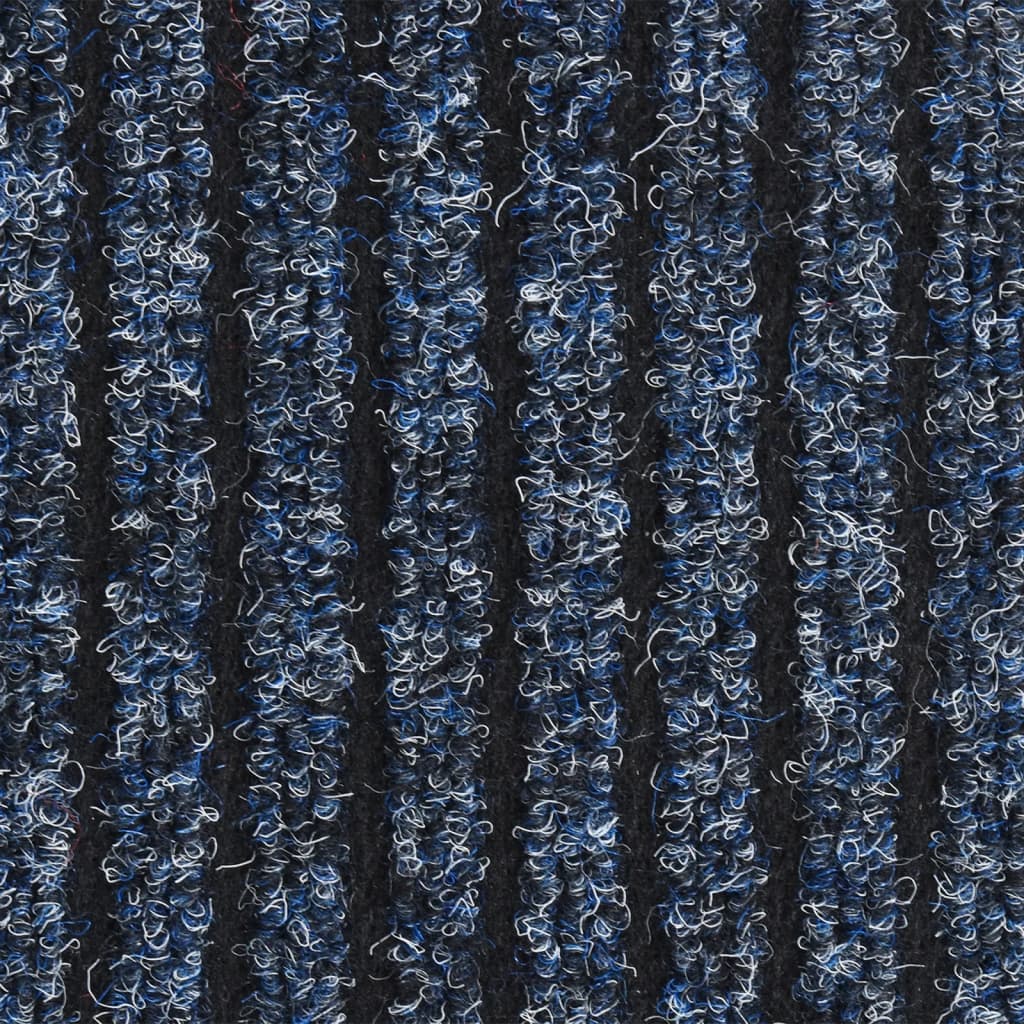 Zerbino Striato Blu 60x80 cm - homemem39