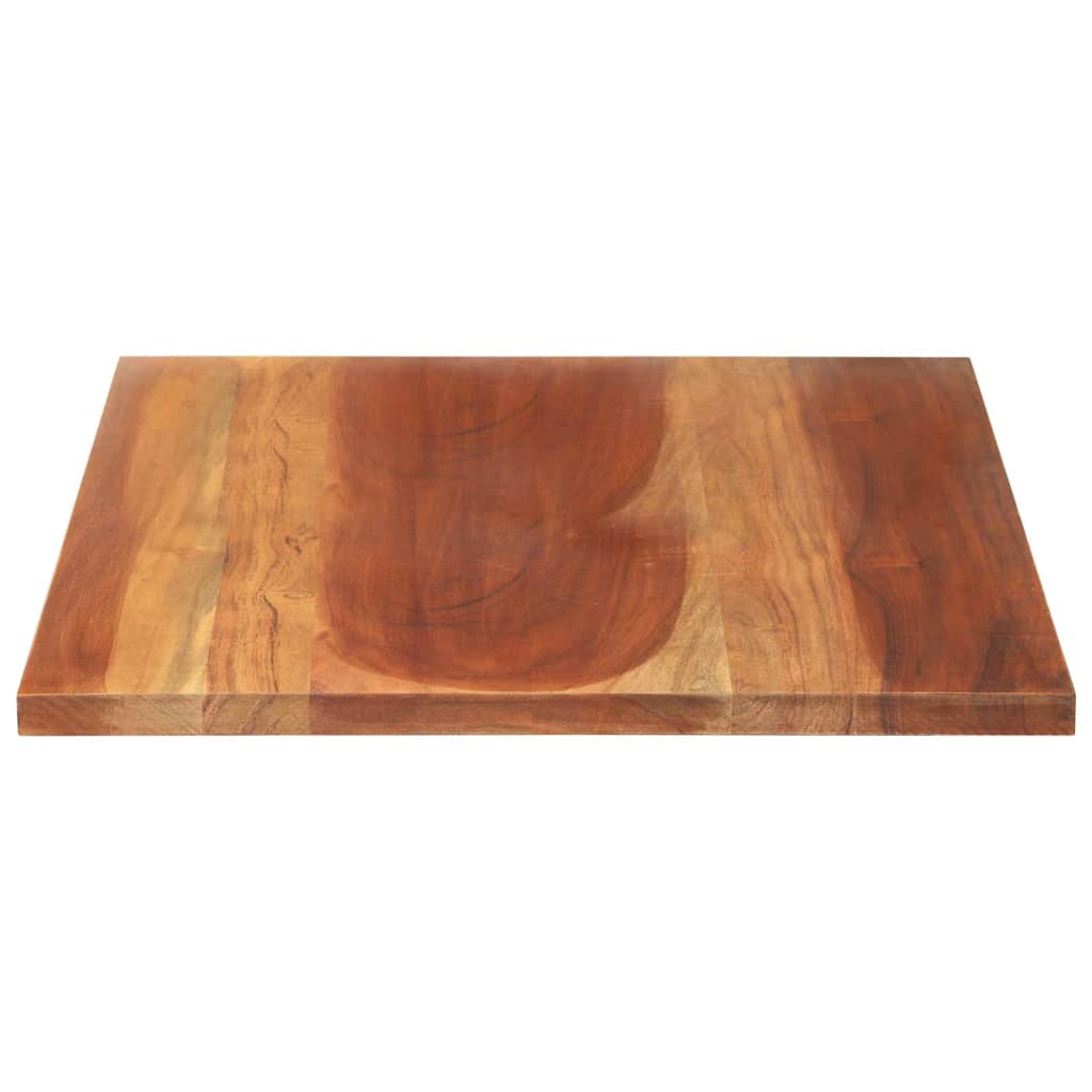 Piano del Tavolo 140x60x(2,5-2,7) cm Legno Massello di Acacia | homemem39