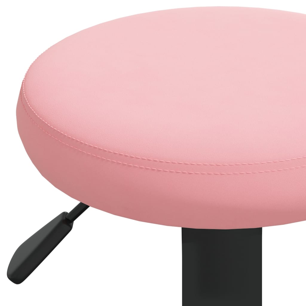 Sgabelli da Bar 2 pz Rosa in Velluto - homemem39