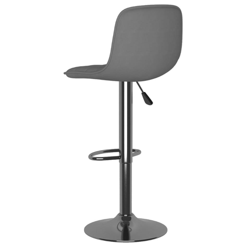 Sgabelli da Bar 2 pz Grigio Chiaro in Tessuto - homemem39