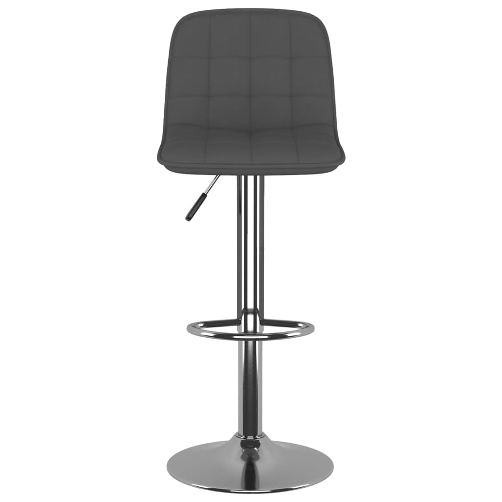 Sgabelli da Bar 2 pz Grigio Scuro in Tessuto - homemem39